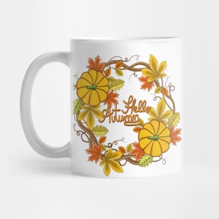 Hello Autumn Mug